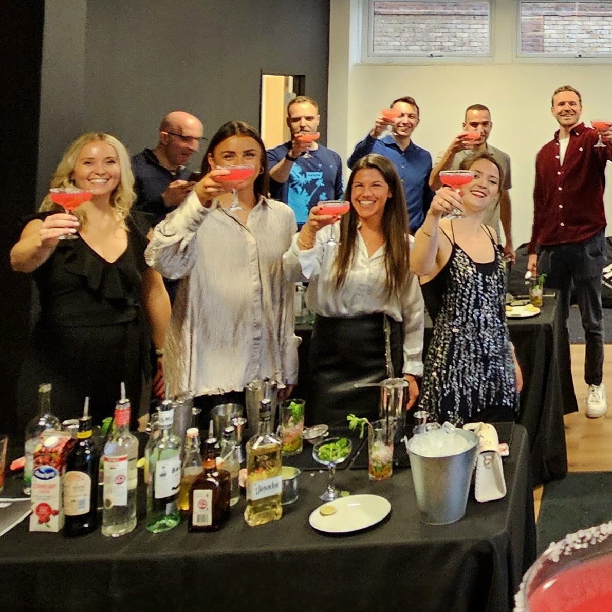 private cocktail making class in west sussex