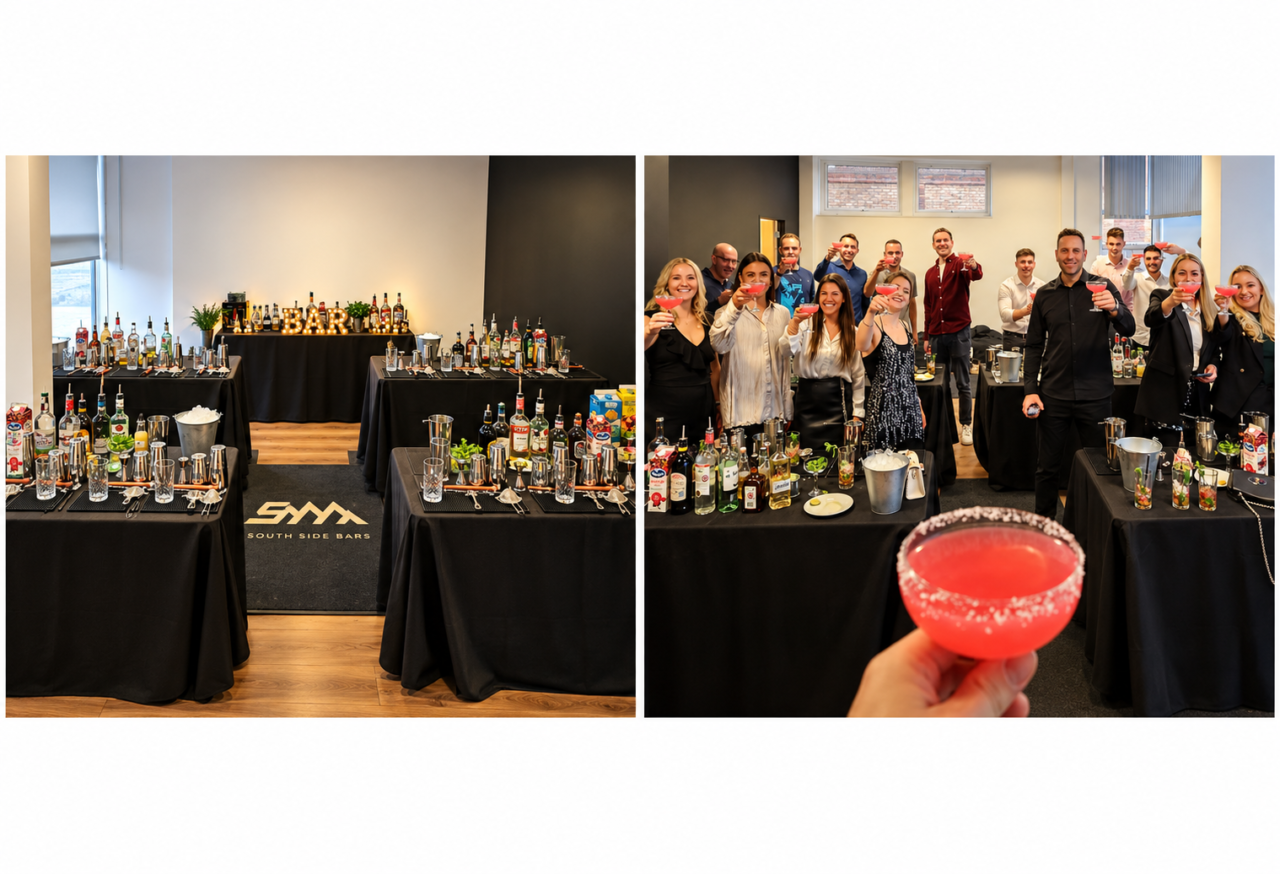 Corporate events cocktail class in Haywards Heath 